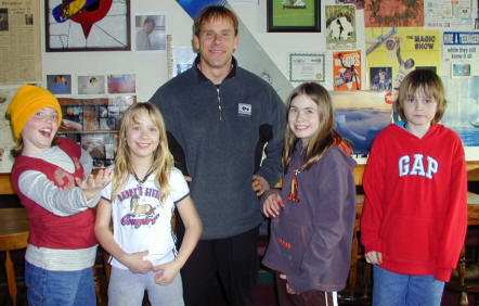 Me and some of the kids I Coached at Stephenson Elementary School back in 2008